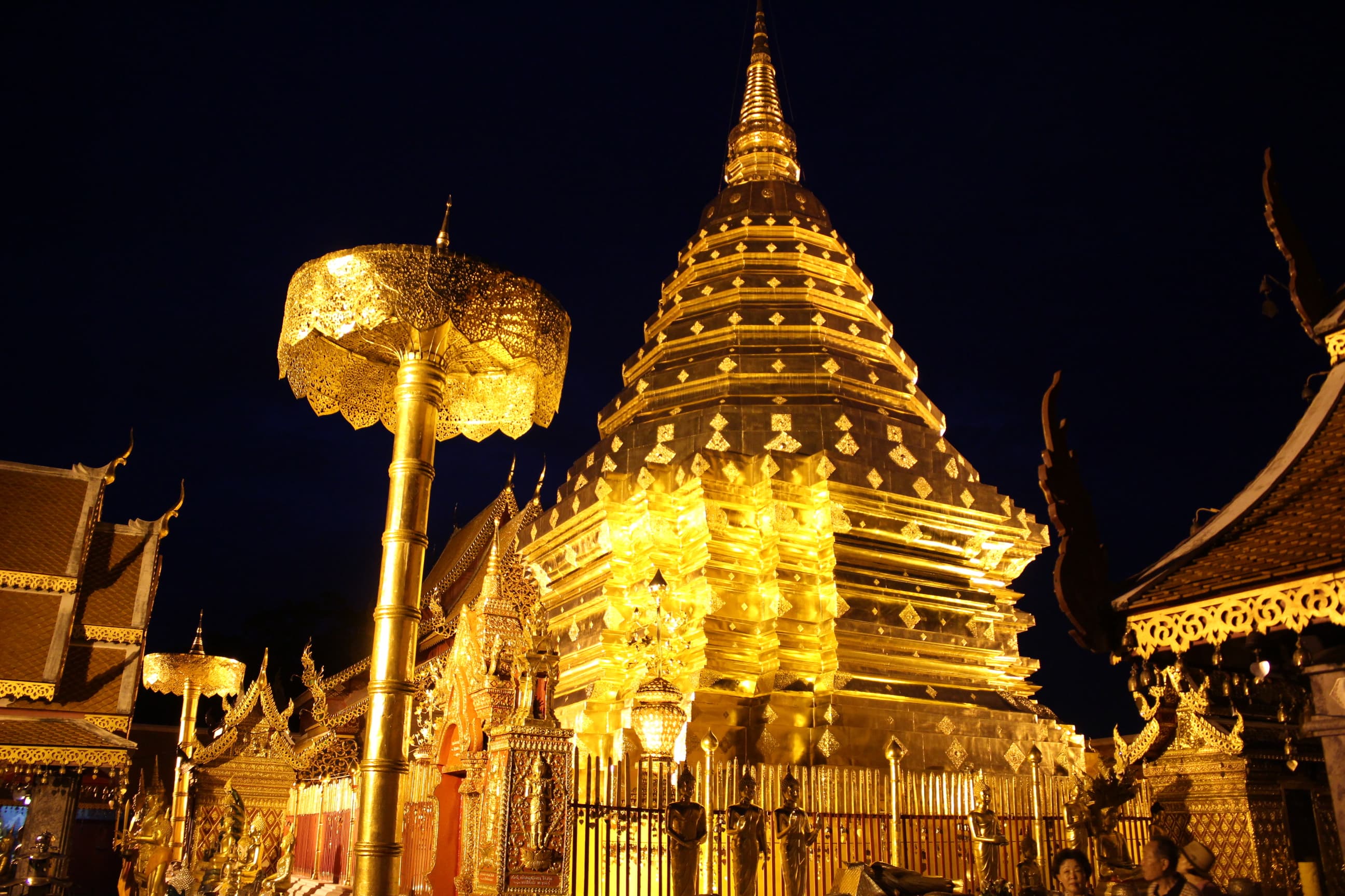 Chiang Mai | Doi Suthep and Wat Umong Night Tour