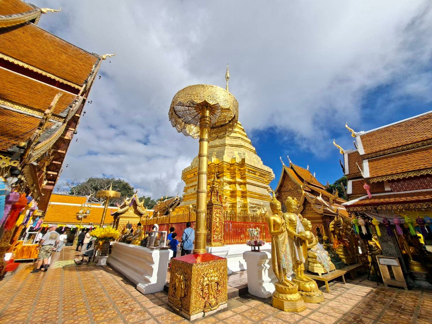 Visita al templo Doi Suthep